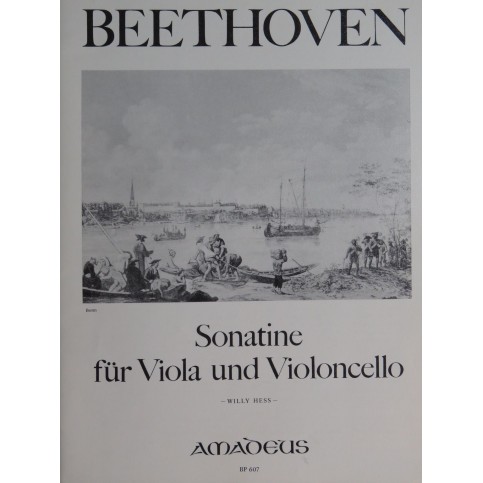 BEETHOVEN Sonatine Alto Violoncelle 1976