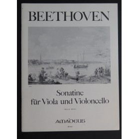 BEETHOVEN Sonatine Alto Violoncelle 1976