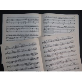 GALLOIS MONTBRUN R. Divertissement Piano Flûte 1965