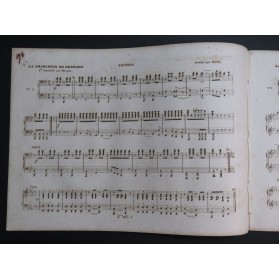 MUSARD La Princesse de Grenade Quadrille No 1 Piano 4 mains ca1840