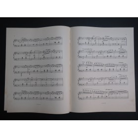 DUBOURG Ch. La Valse Chaloupée Jacques Offenbach Piano 1908