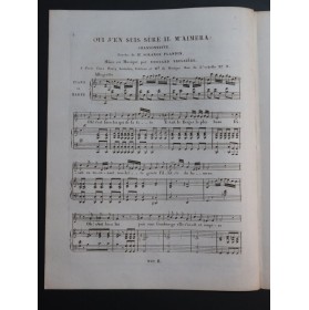 BRUGUIÈRE Edouard Oui j'en suis sûre il m'aimera Chant Piano ca1825