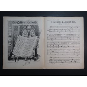 Chansons Parisiennes Héloïse et Abeilard Chant Piano 1892