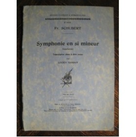 SCHUBERT Franz Symphonie Sim Piano 1934