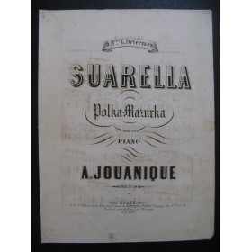 JOUANIQUE A. Suarella Piano ca1840