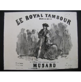 MUSARD Le Royal Tambour Piano et Tambour ca1850