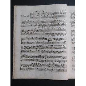 DUSSEK J. L. Trois Sonates op 9 Clavecin ou Piano ca1800