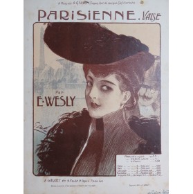 WESLY Émile Parisienne Piano 1903