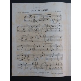 WESLY Émile Parisienne Piano 1903