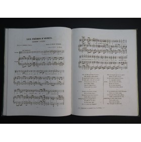 MÜLLER Franz Orientales ou Guerre et Famille Chant Piano 1855