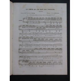 CLAPISSON Louis Les Echos de L'Ame Chant Piano ca1840