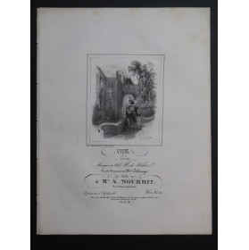 WEBER Ch. M. Viens Chant Piano ca1840