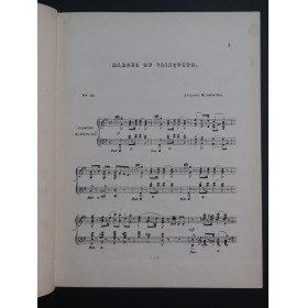 BLUMENTHAL Jacques Marche du Vainqueur Piano XIXe siècle