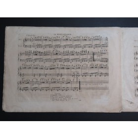 LEMOINE Henry Contredanses Nouvelles Piano Danse ca1820