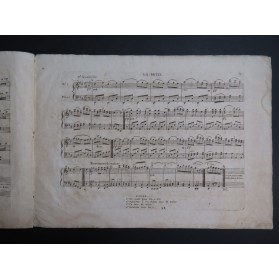 LEMOINE Henry Contredanses Nouvelles Piano Danse ca1820