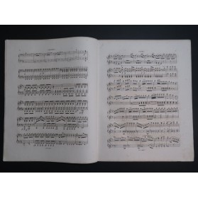 HERZ Jacques La Dame Blanche Boieldieu Ouverture Piano 4 mains ca1855