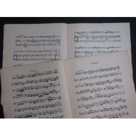 LOCATELLI Pietro Sonata en Ré Violoncelle Piano ca1895