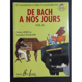 HERVÉ Charles POUILLARD Jacqueline De Bach à nos Jours Vol 5A Piano 2001