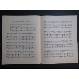 FAURÉ Gabriel La Chanson d'Eve 10 pièces Chant Piano 1954