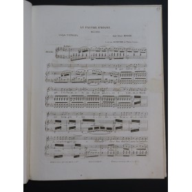 ROGER Alexis Le Pauvre Enfant Chant Piano ca1840