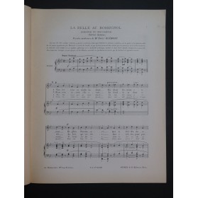 TIERSOT Julien Chants de la Vieille France Chant Piano 1968