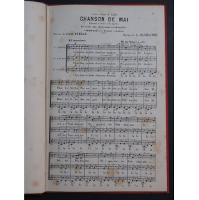 DANHAUSER Adolphe Les Matinées Orphéoniques 12 Choeurs 1874