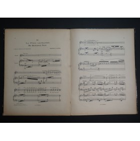 RAVEL Maurice Shéhérazade Trois Poèmes Chant Piano ca1911