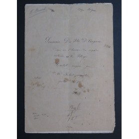 IMBERT G. F. Souvenir des Fêtes d'Avignon Chant 1874