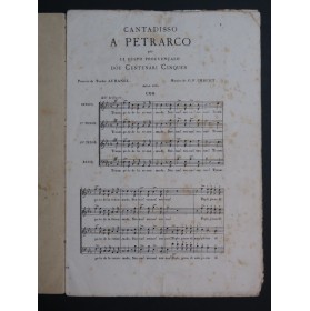 IMBERT G. F. Souvenir des Fêtes d'Avignon Chant 1874