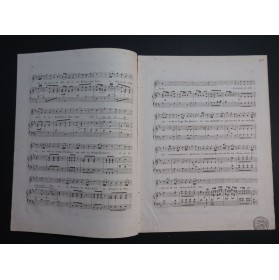 MÉHUL La Journée aux Aventures No 10 Chant Piano ou Harpe ca1820