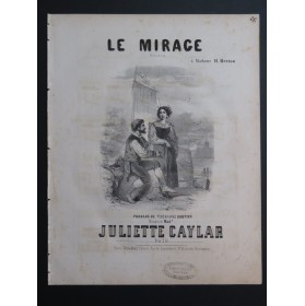 CAYLAR Juliette Le Mirage Chant Piano ca1840