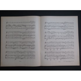 MARCHETTI F. D. Fascination Chant Piano 1905