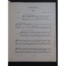 AUBRY Georges Exquise Piano ca1905