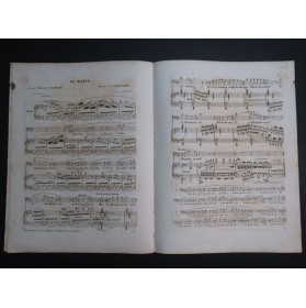 BELLINI LABARRE THALBERG ADAM SCHUBERT Pièces Chant Piano ca1840