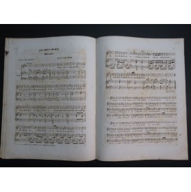 BELLINI LABARRE THALBERG ADAM SCHUBERT Pièces Chant Piano ca1840