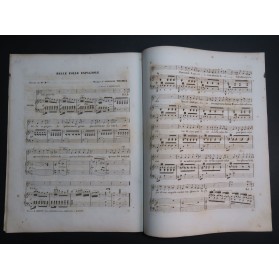 BELLINI LABARRE THALBERG ADAM SCHUBERT Pièces Chant Piano ca1840