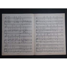 SCHERTZINGER Victor Parade d'Amour Chant Piano 1930