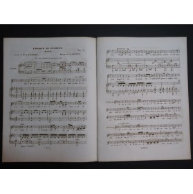 CONCONE Joseph L'Esquif du Pêcheur Chant Piano ca1840