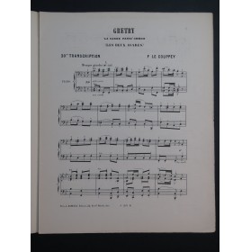 LE COUPPEY Félix Transcription No 20 Les Deux Avares Piano ca1885