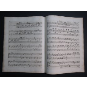 DUSSEK J. L. Trois Sonates op 12 Clavecin ou Piano ca1800