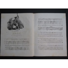 ROMAGNESI Antoine Le Jeune Grec Chant Piano ca1830