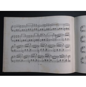 YRADIER Sebastian La Rosa Espanola Piano ca1865