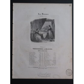 LABARRE Théodore Les Berceuses Chant Piano ca1850