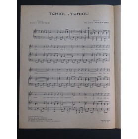 MOLINARE Nicanore Tchiou Tchiou Chant Piano 1946