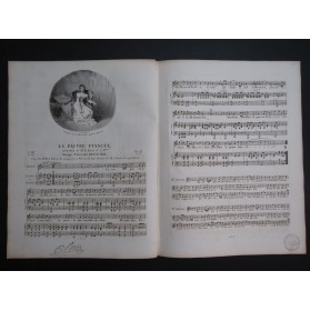 BRUGUIÈRE Edouard La Pauvre Fiancée Chant Piano ou Harpe ca1830