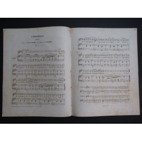 CROISEZ Alexandre L'Hirondelle Chant Piano ca1840