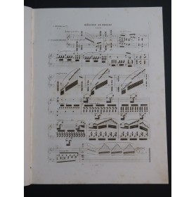 HÜNTEN François Mélodie de J. Vaccaj op 113 Piano ca1840