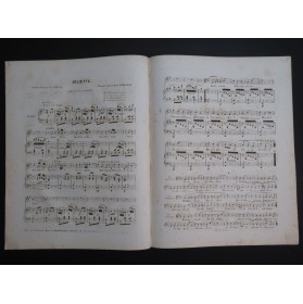 D'ADHÉMAR Ab. Joliette Chant Piano ca1840