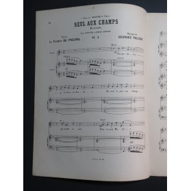 PALICOT Georges Deux Mélodies Chant Piano XIXe siècle