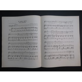 WIDOR Ch. M. Il Primo Amore Chant Piano ca1876